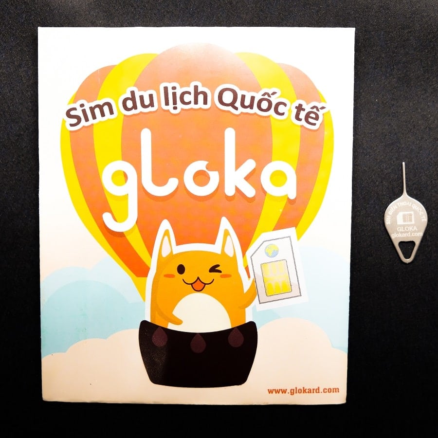 sim du lịch quốc tế 130+ nước Gloka